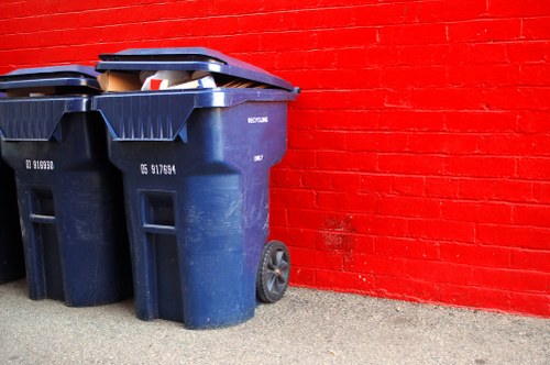 Clean office space highlighting effective waste removal